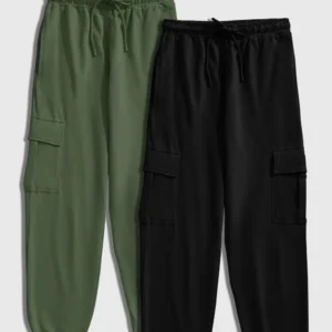 2-PACK OVERSIZED TROUSERS